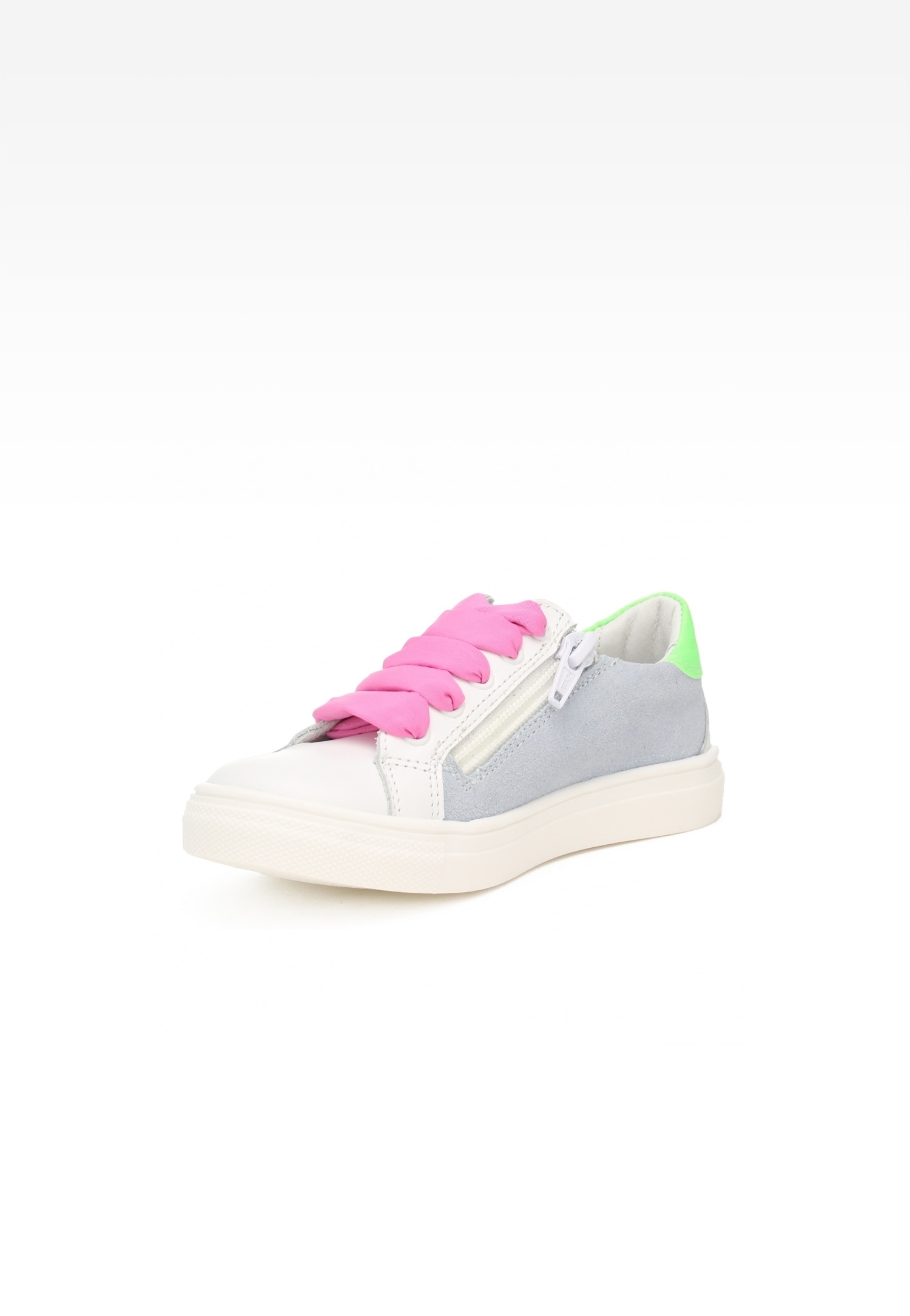 Półbuty BARTEK 18318003, dla dziewcząt, niebiesko-biały