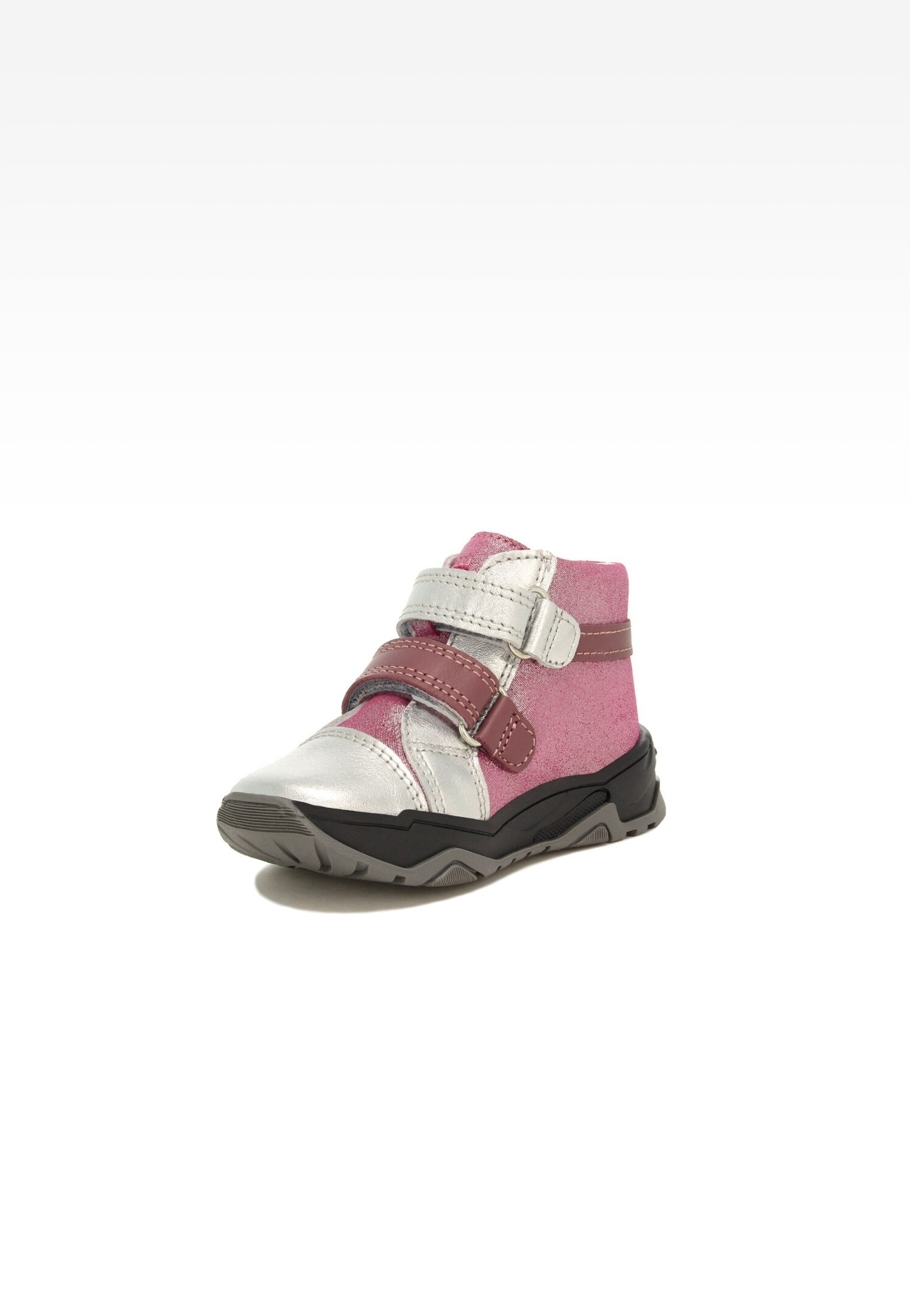 Trzewiki BARTEK 11692008, dla dziewcząt, różowo-srebrny