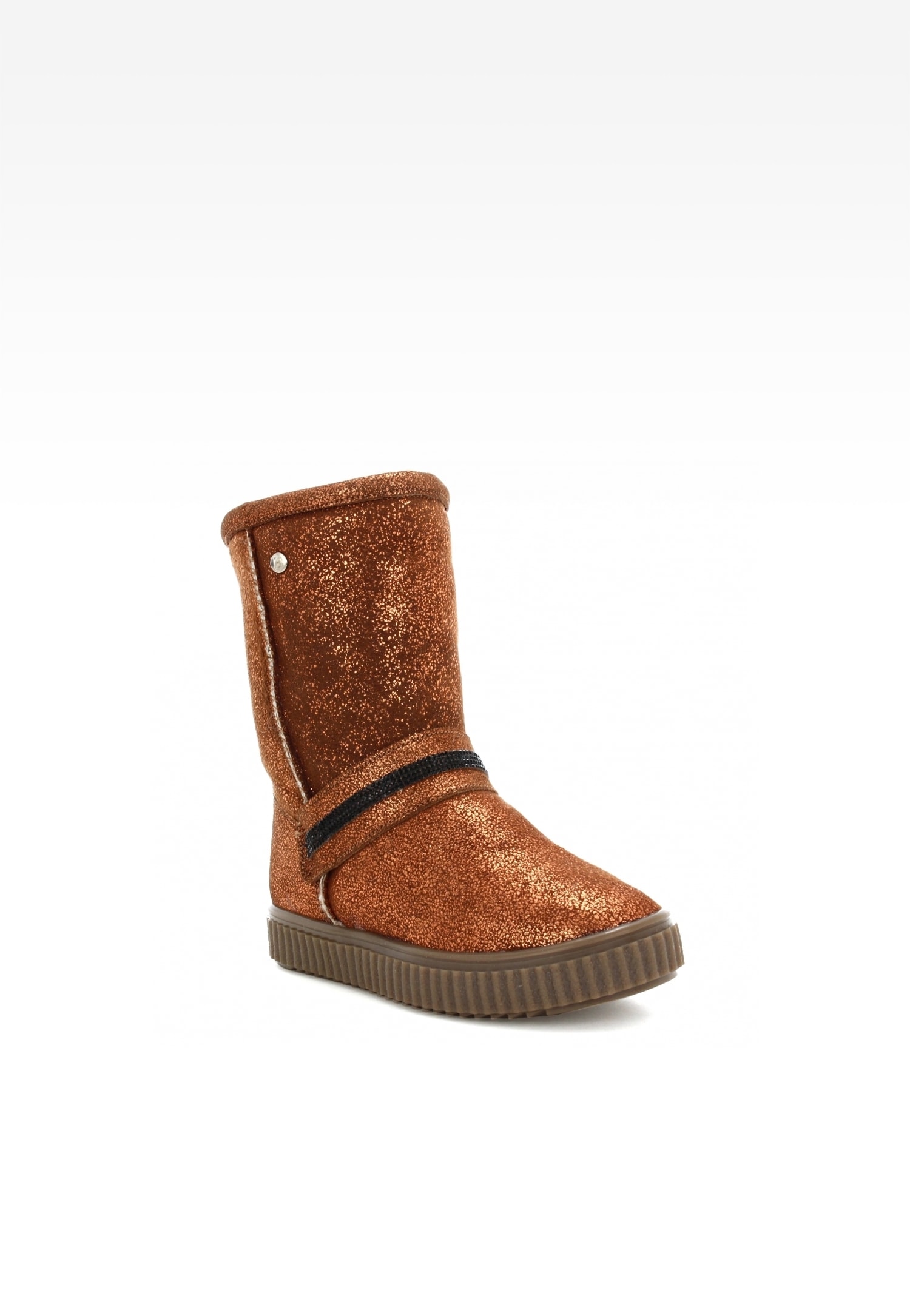 Botki ocieplane BARTEK T-277730/BAY II, dla dziewcząt, brązowy