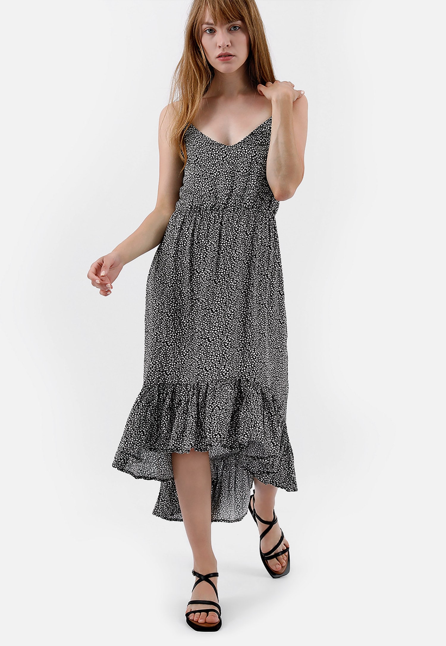 Czarne sandały damskie idealne na lato