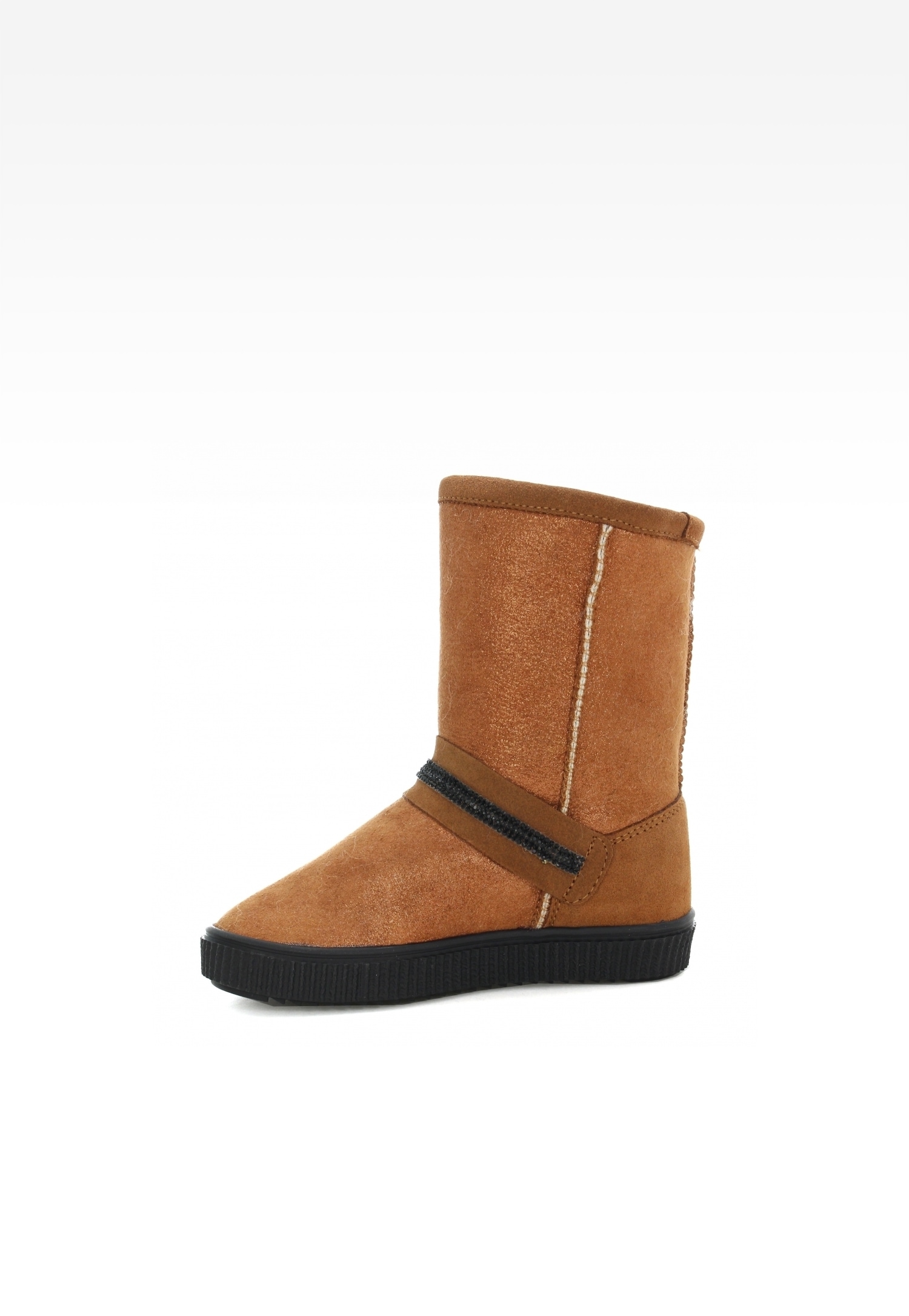 Botki ocieplane BARTEK T-477730/DAZ, dla dziewcząt, brązowy