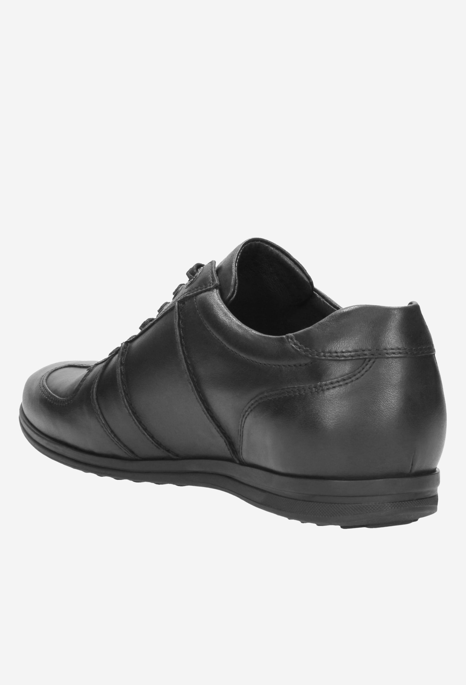 Czarne męskie półbuty