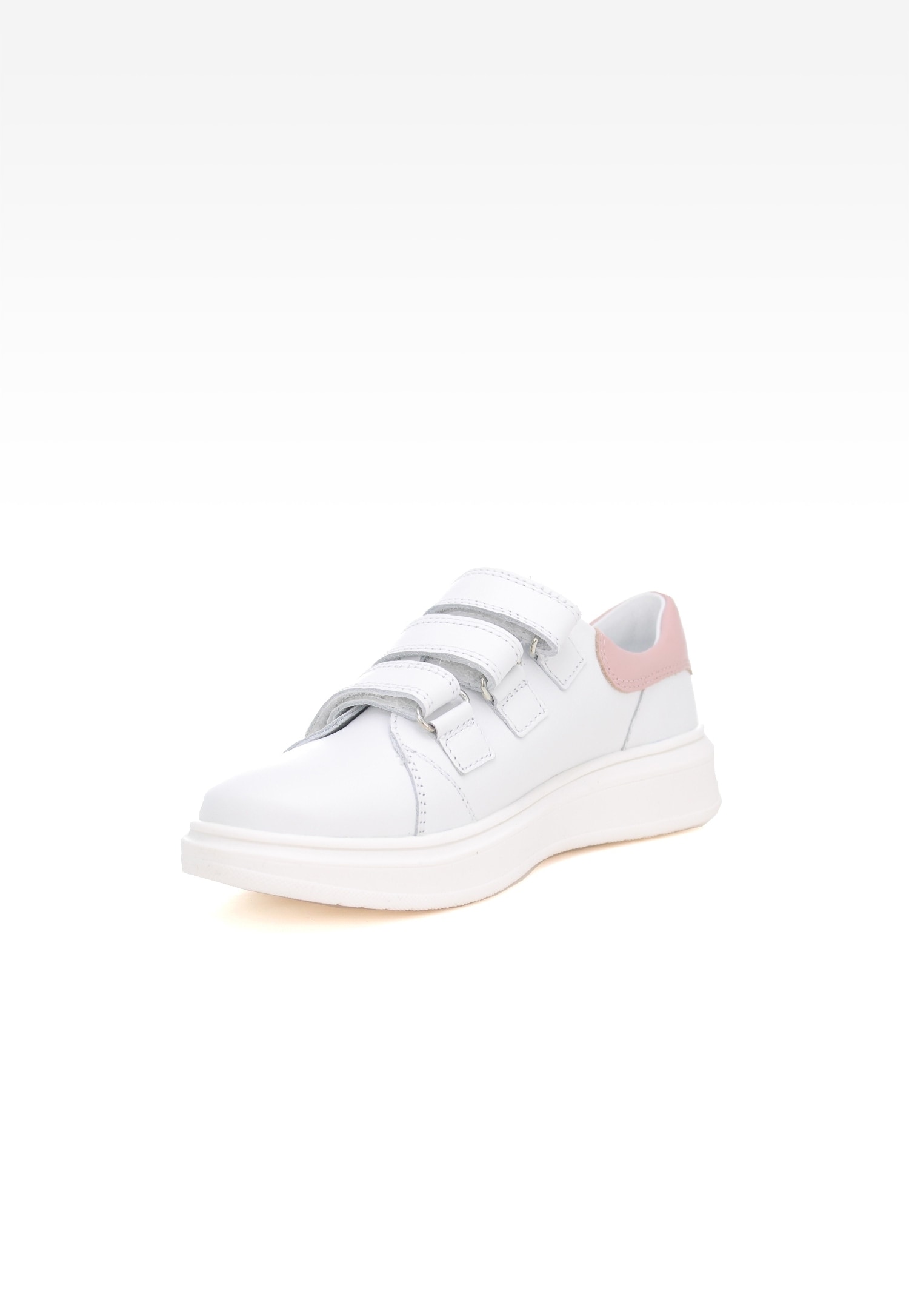 Sneakers BARTEK W-78220/B87, dla dziewcząt, biały