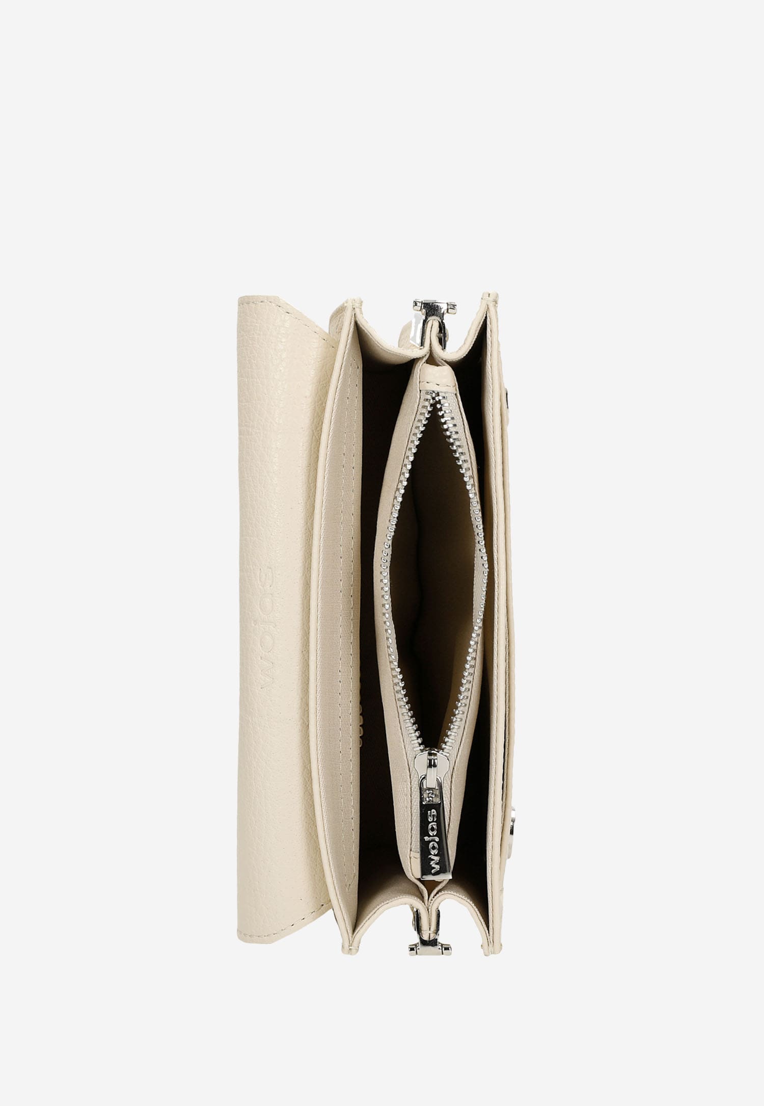 Czarna mała torebka damska ze skóry licowej