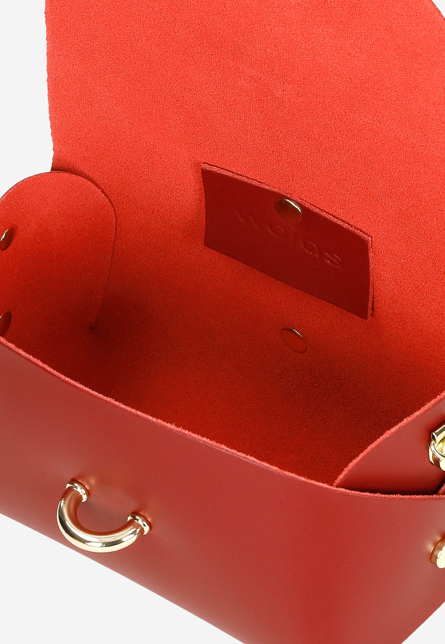 Mała czarna wizytowa torebka damska ze skóry licowej