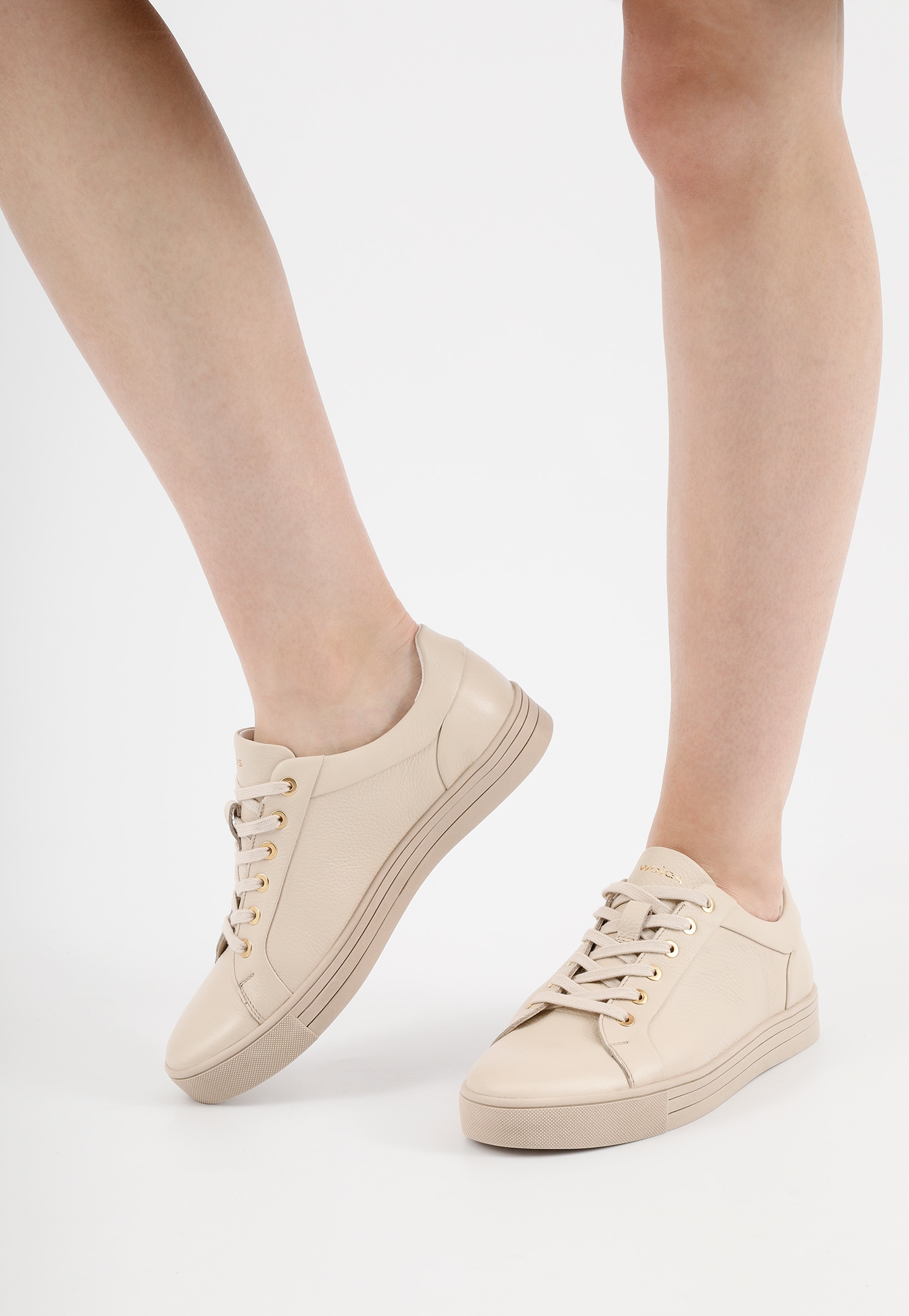 Czarne casualowe trampki damskie