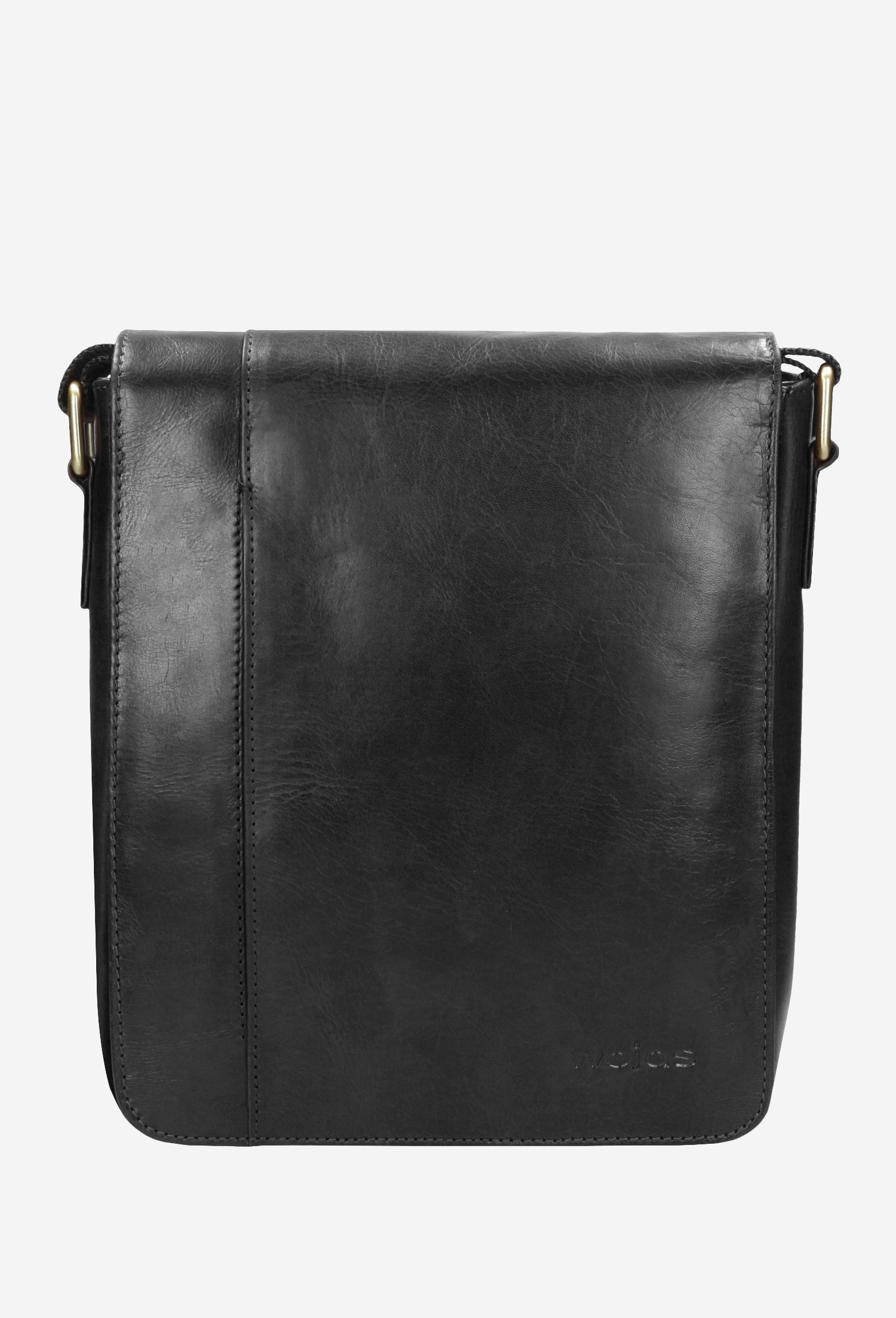 Brązowa torba męska ze skóry licowej