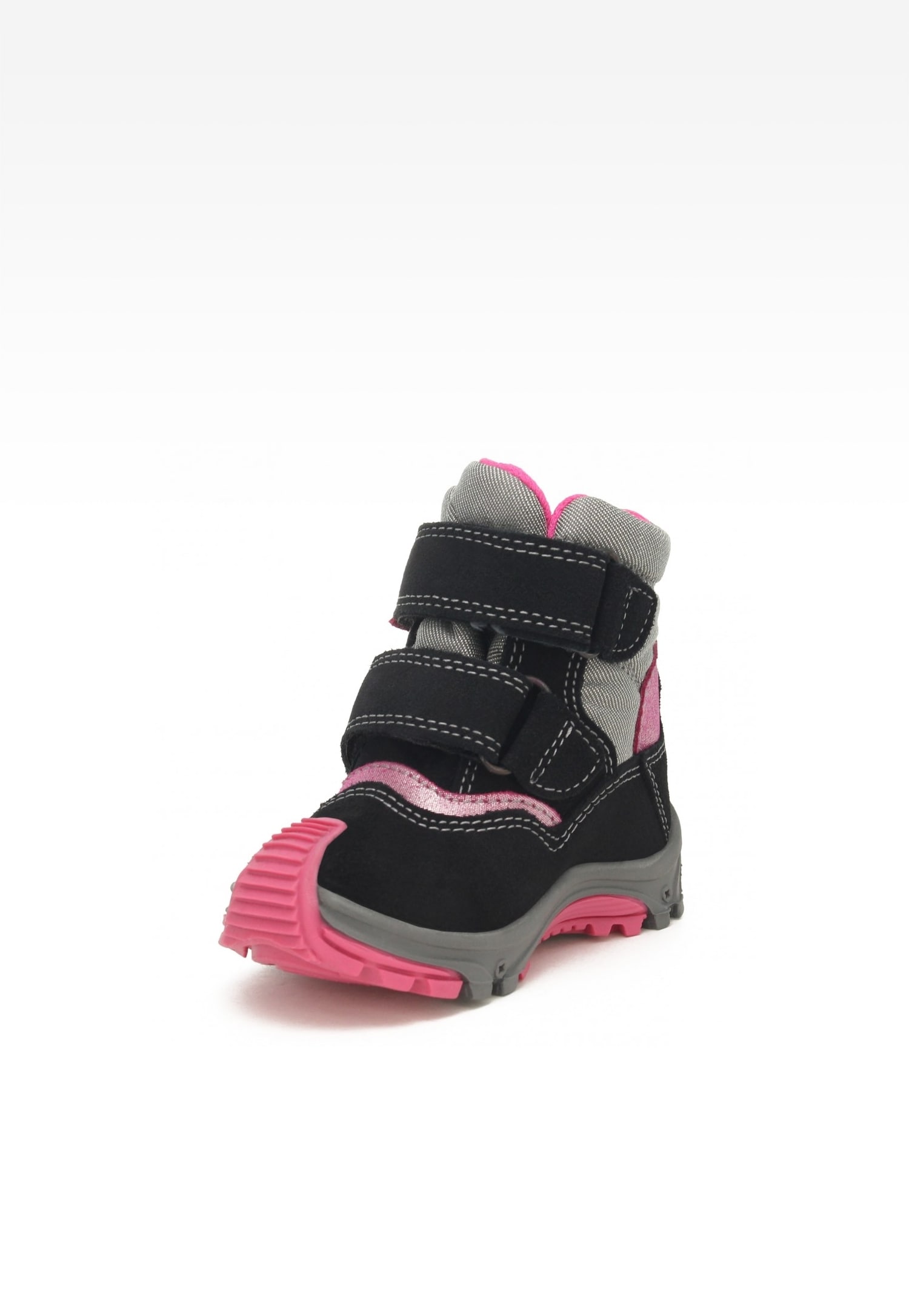 śniegowce BARTEK 21643-005, dla dziewcząt, czarno-szary