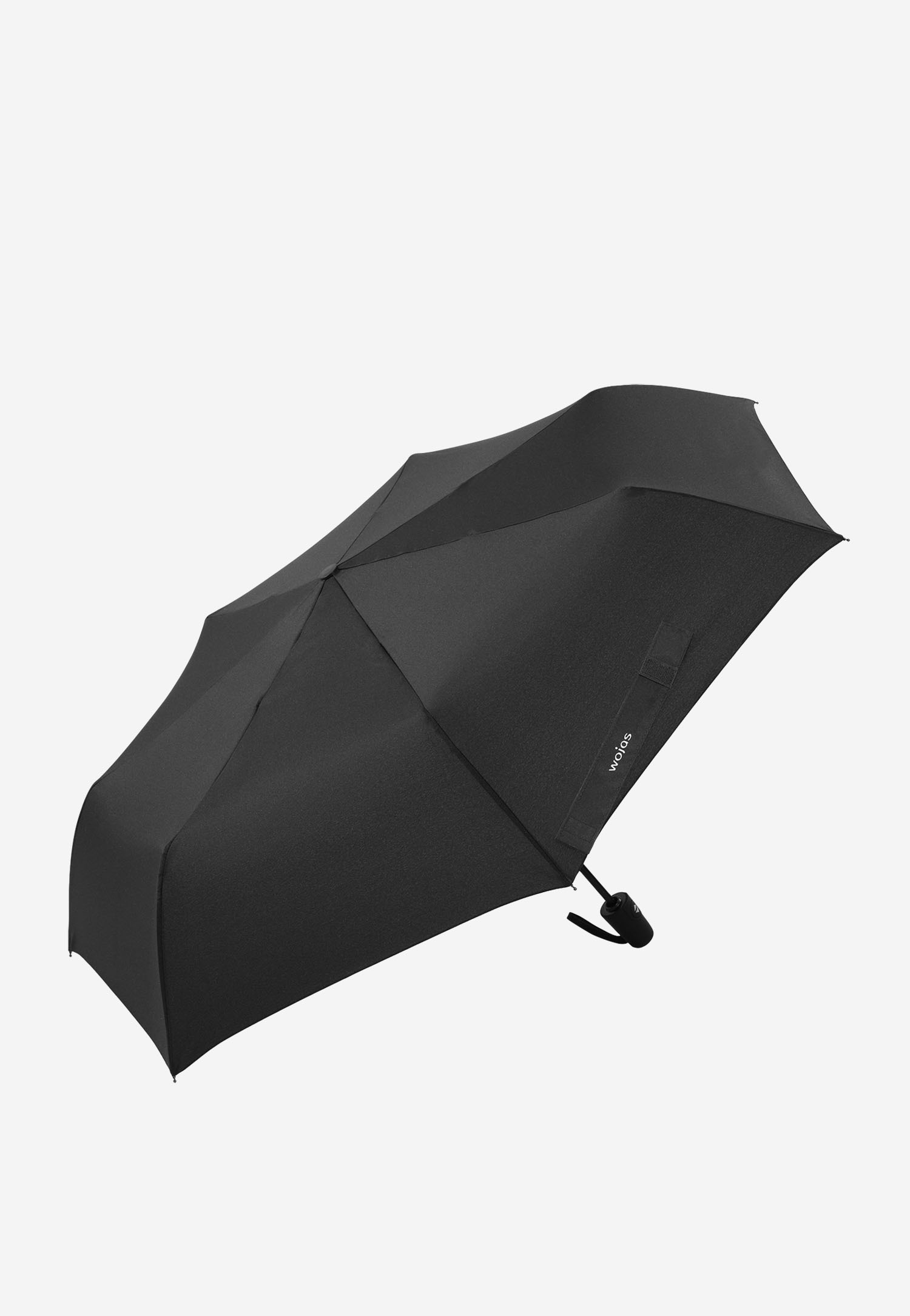 Mały składany parasol w kolorze czarnym