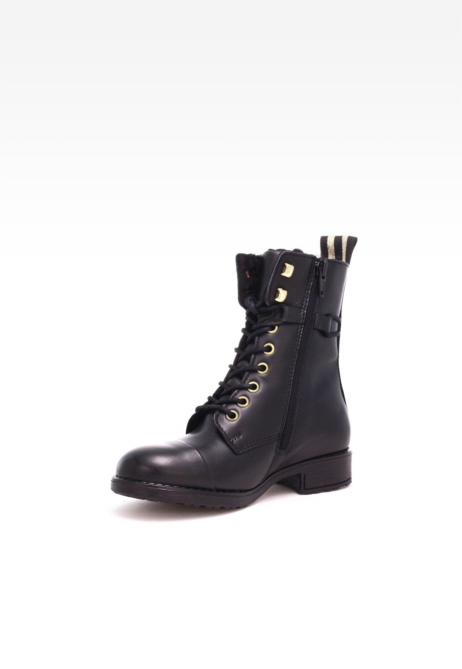 Trzewiki ocieplane Wojas x Bartek 8400251, dla dziewcząt, czarny