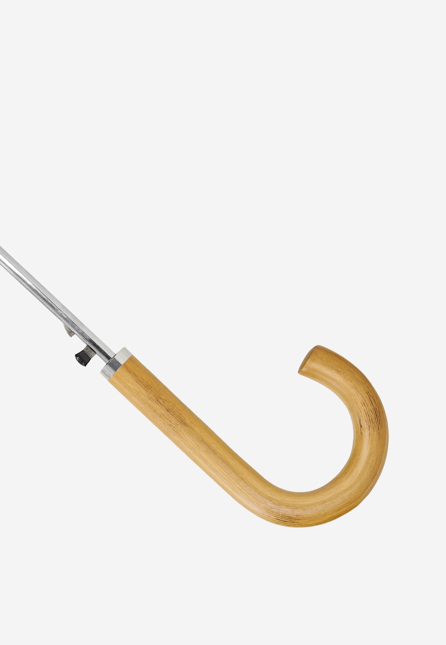 Długi parasol w kolorze czarnym