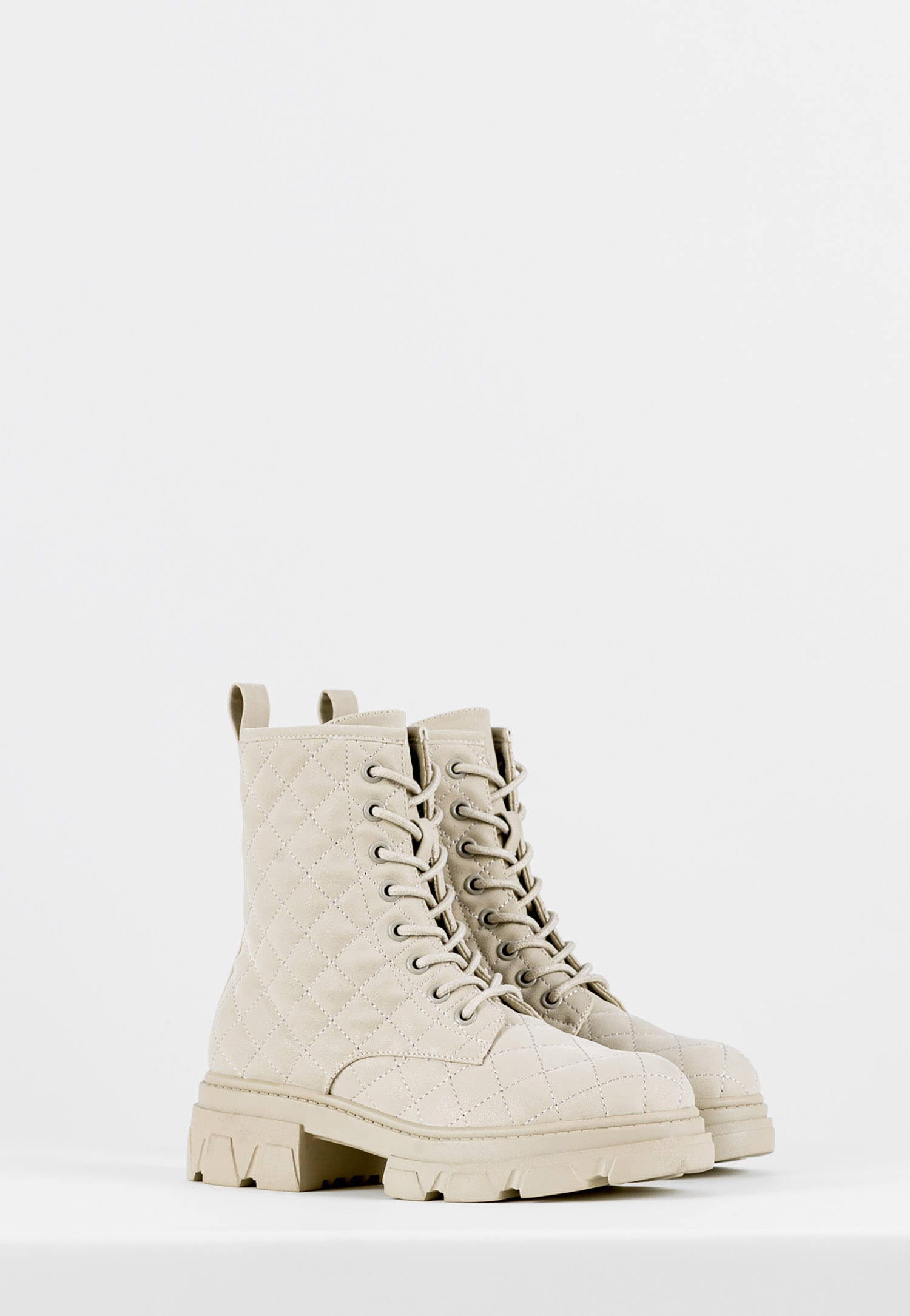 WJS czarne bikery damskie z pikowaniem