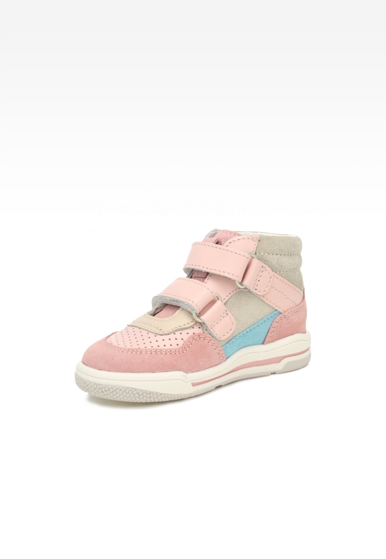 Trzewiki BARTEK 116150-03, dla dziewcząt, różowo-beżowy