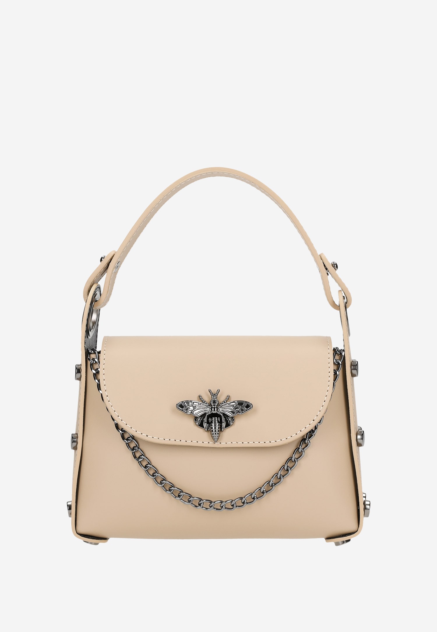 Czarna oryginalna torebka damska wizytowa