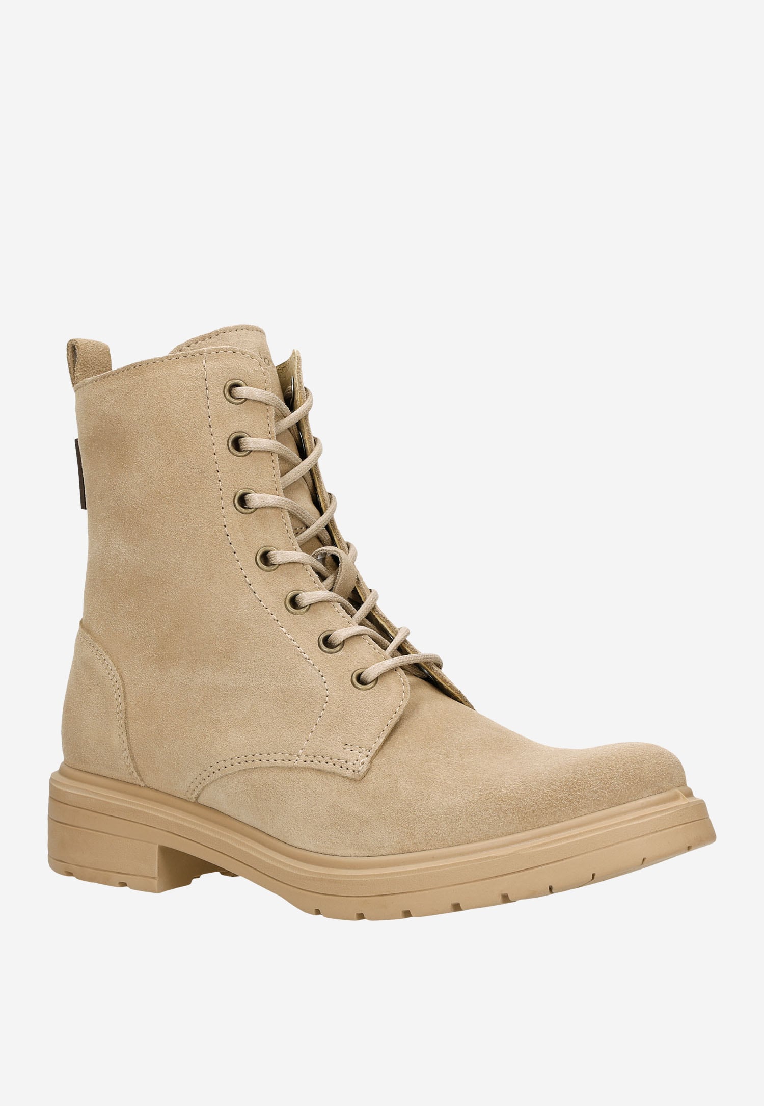 Brązowe bikery damskie ocieplane naturalną wełną