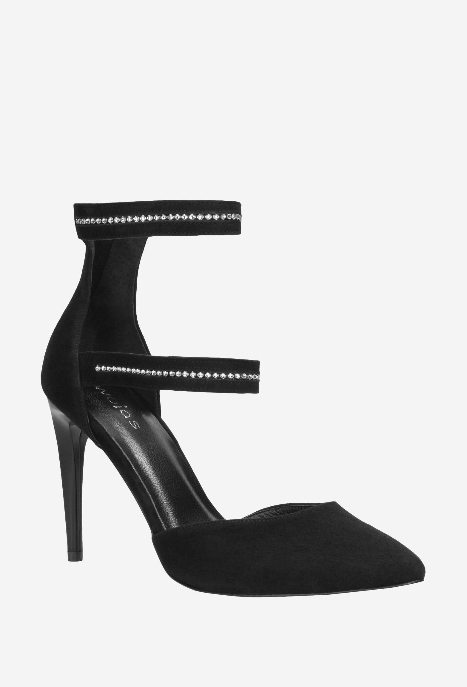 Czarne czółenka damskie