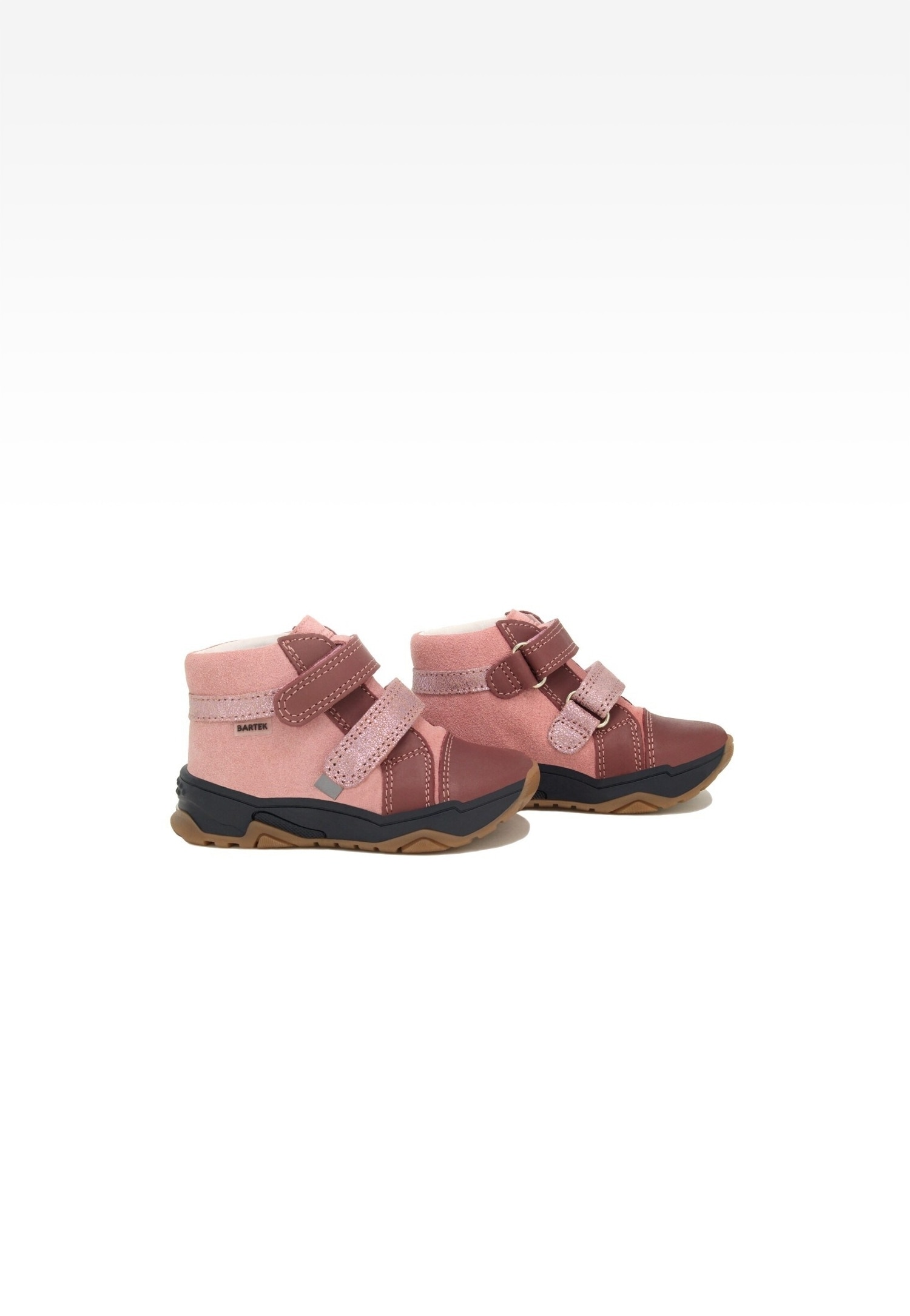 Trzewiki BARTEK 11692001, dla dziewcząt, złoto-granatowy