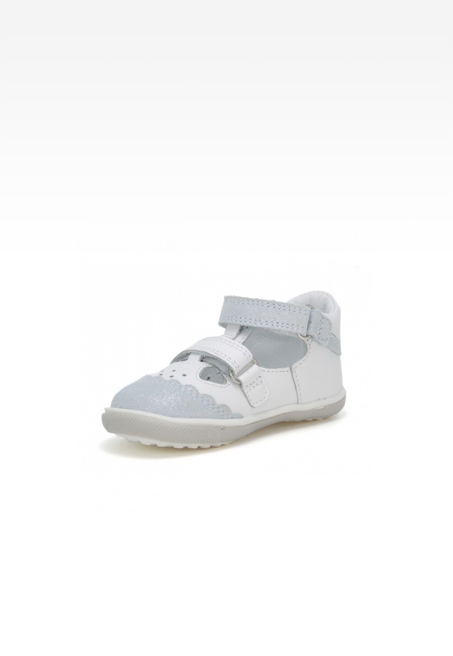 Obuwie profilaktyczne bartek baby BARTEK T-81798-7/AA2, dla dziewcząt, biało-szary