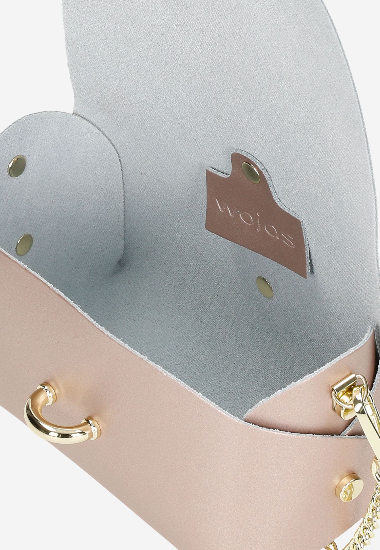 Mała czarna wizytowa torebka damska ze skóry licowej