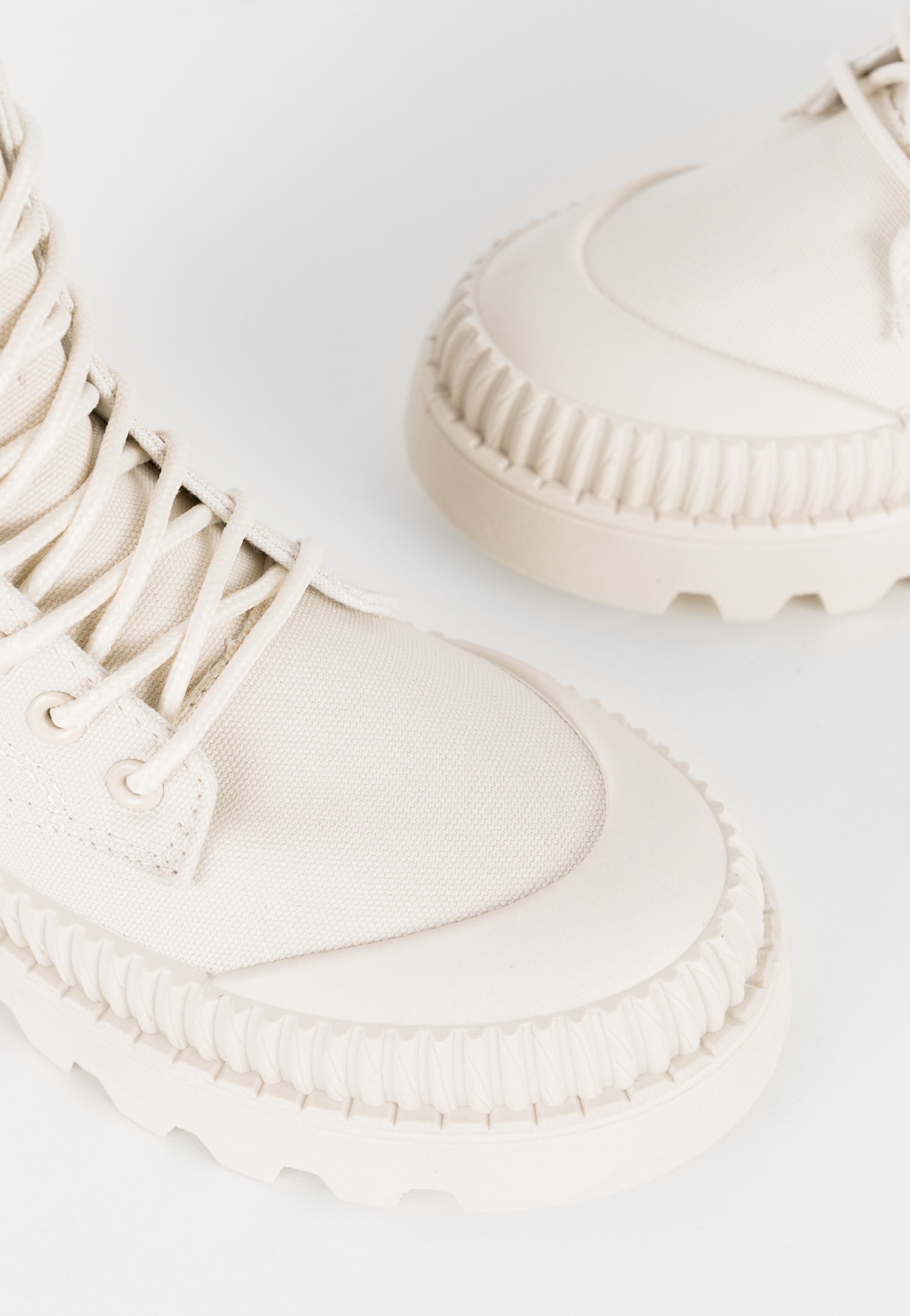 WJS ponadczasowe beżowe płaskie trzewiki damskie