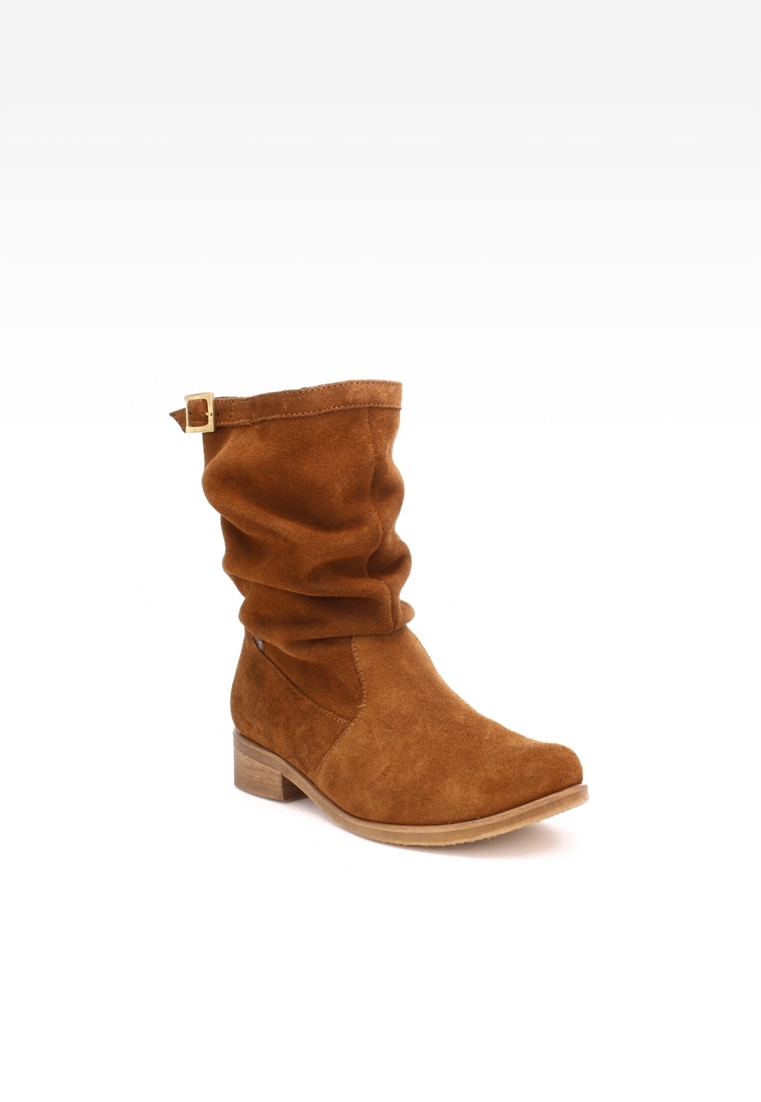 Botki Wojas x Bartek 8440363, dla dziewcząt, brązowy