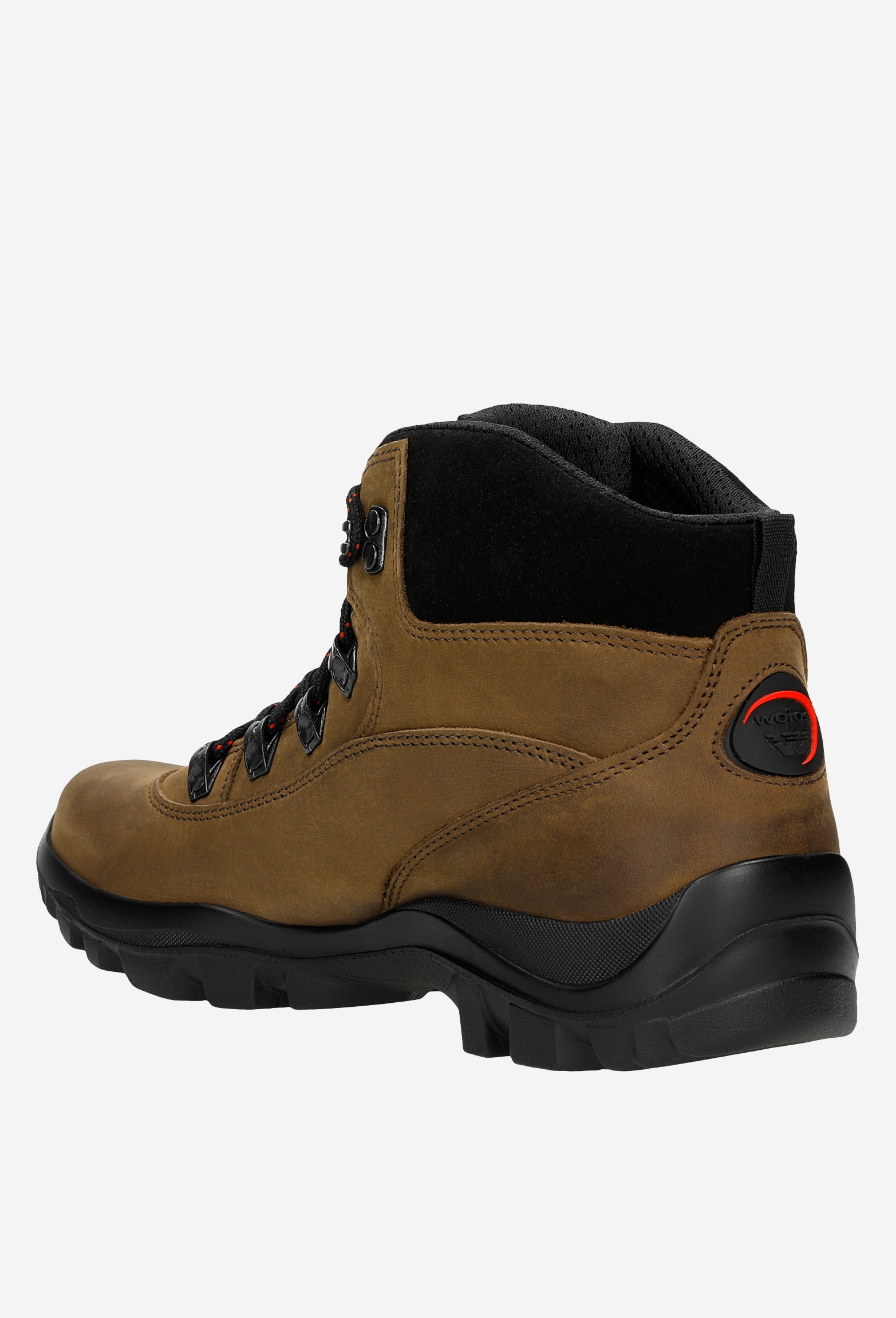 Brązowe męskie trzewiki trekkingowe