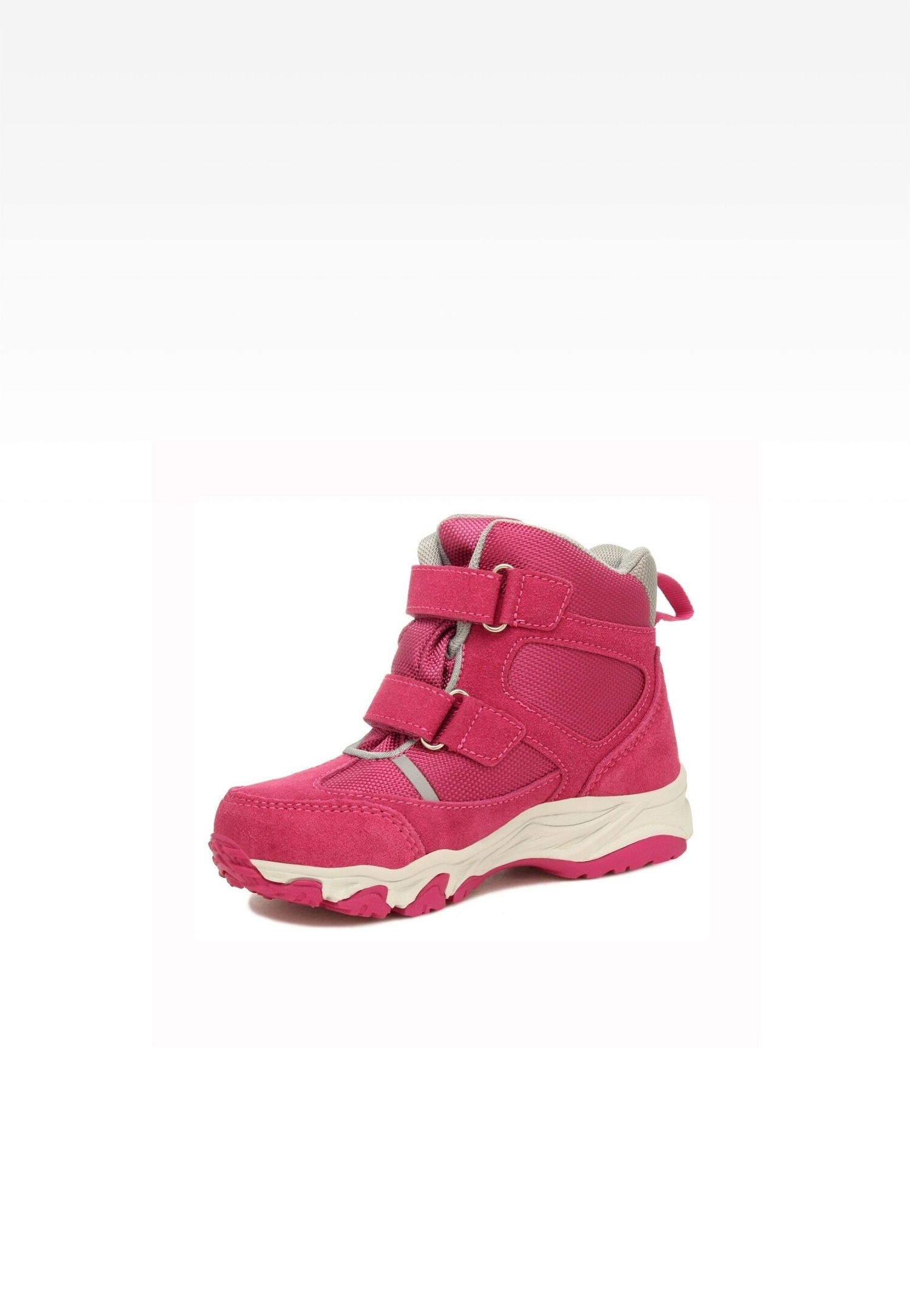 śniegowce BARTEK 14655003, dla dziewcząt, szaro-różowy