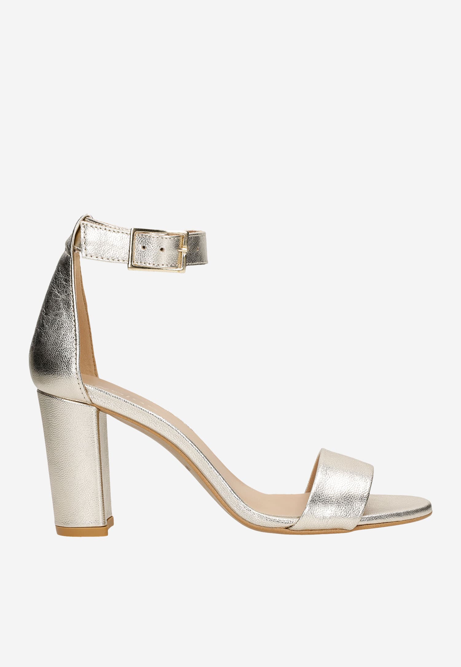 Czarne welurowe sandały damskie na słupku