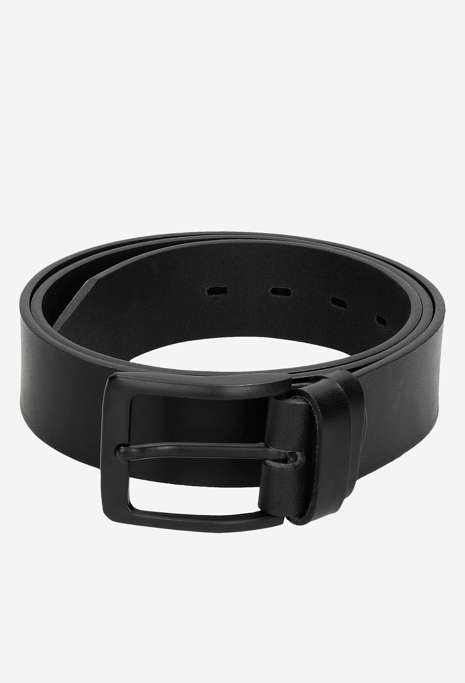 Pasek męski z klamrą w kolorze czarnym