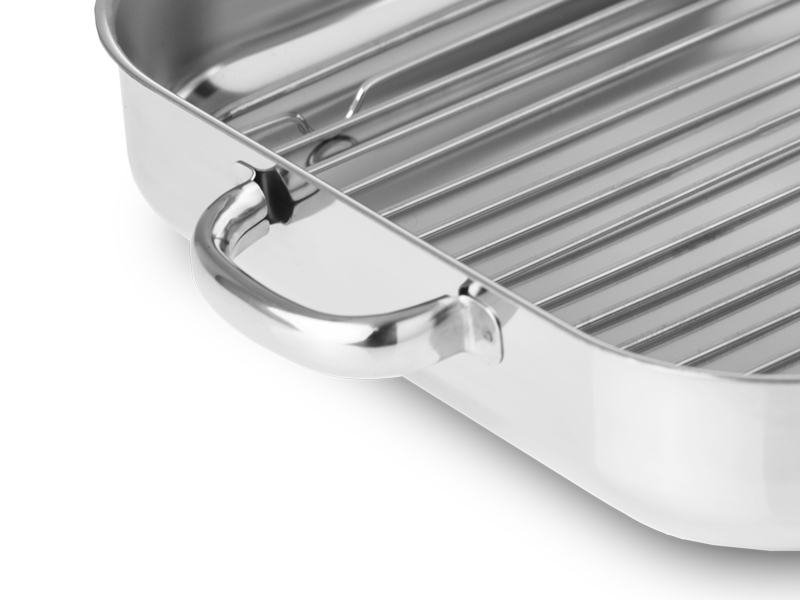 Tabuleiro com asas e grelha