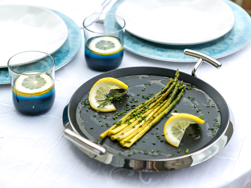 Grelhador circular antiaderente