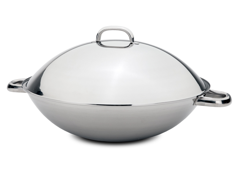 Wok com asas e grelha