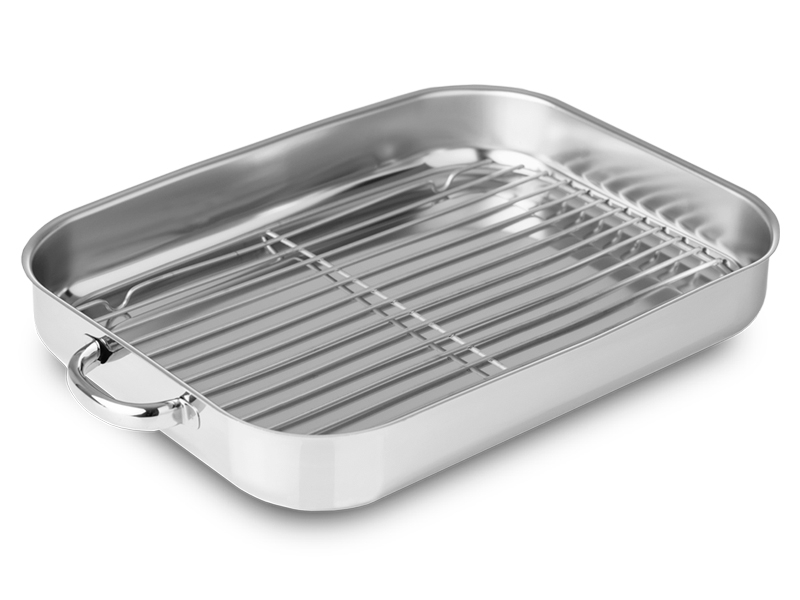 Tabuleiro com asas e grelha