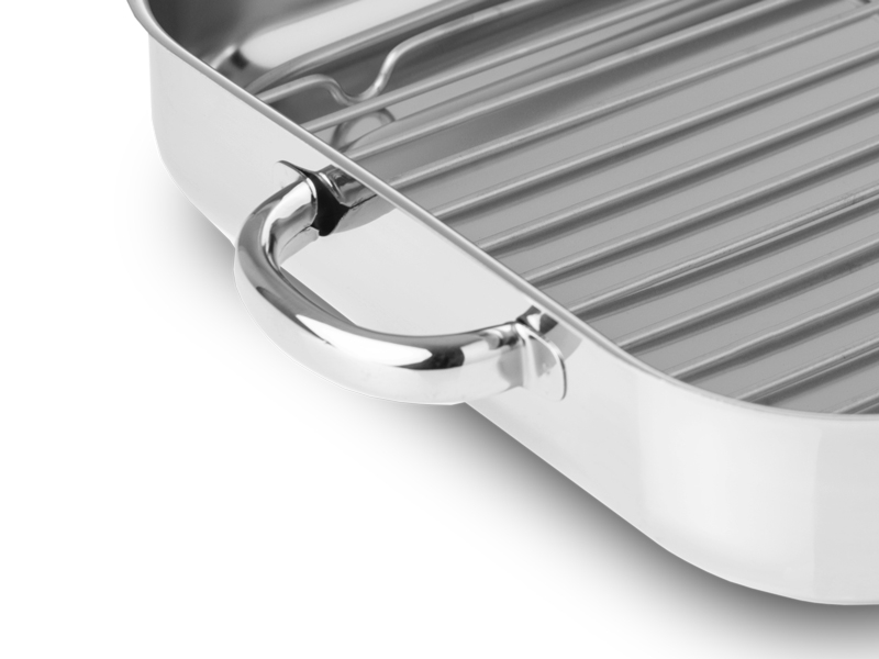 Tabuleiro com asas e grelha