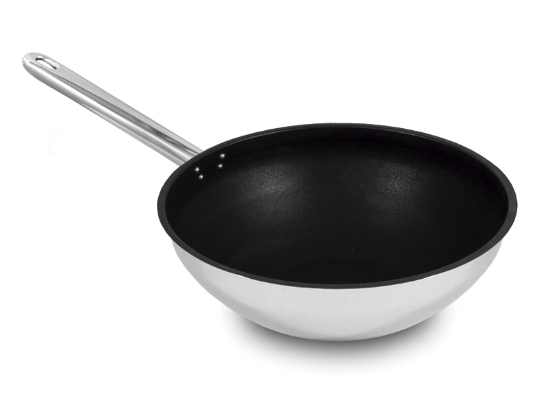 Wok com cabo antiaderente
