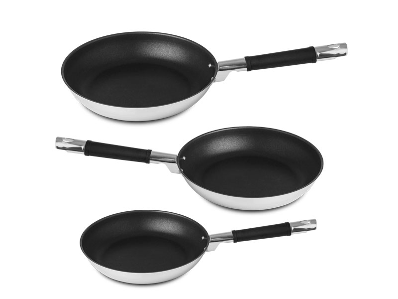 Conjunto 3 frigideiras