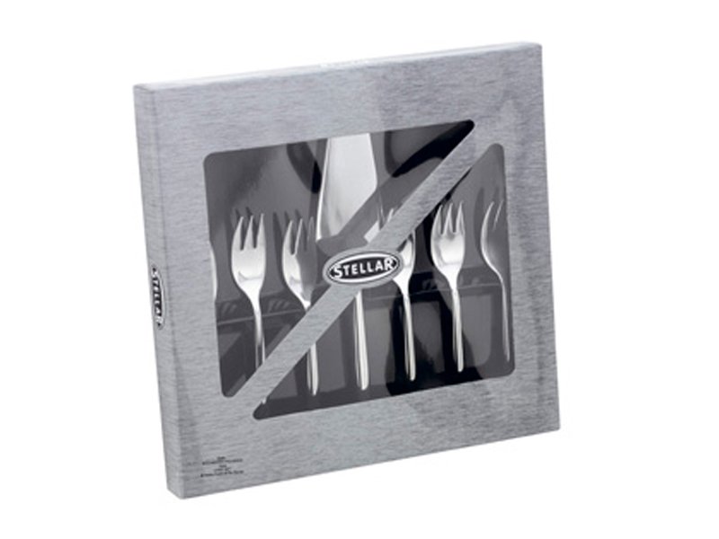 Garfos sobremesa+espátula