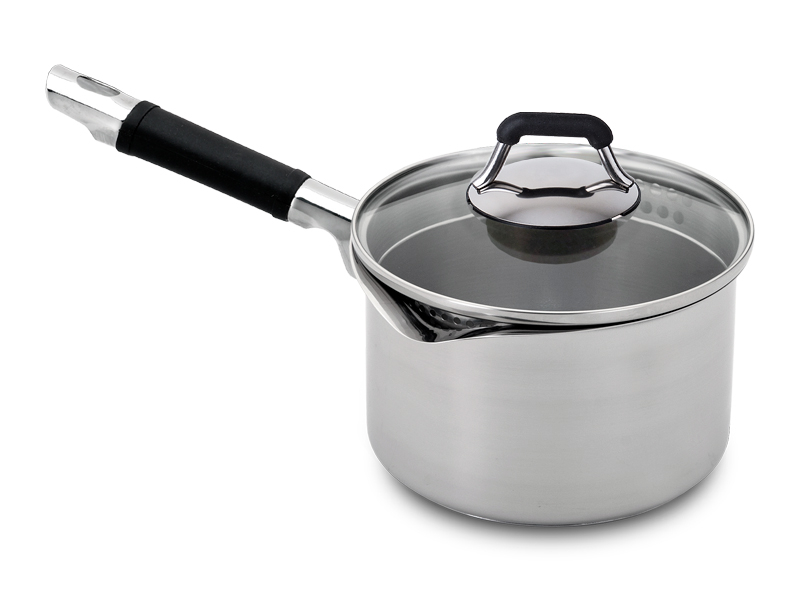 Caçarola com cabo + 2 bicos