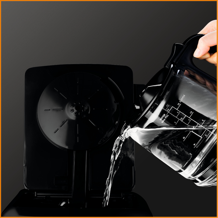 KRUPS EC321 12-CUP THERMOBREW PROGRAMMABLE COFFEE MAKER