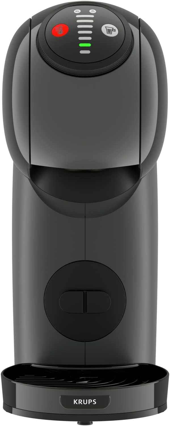 Nescafé Dolce Gusto Krups Coffee Maker Multi-Drink Pods, 0.8 L, Adjustable Drink Size, Espresso Machine, Compact Coffee Maker, Automatic Shut-off, Genio S KP243B10