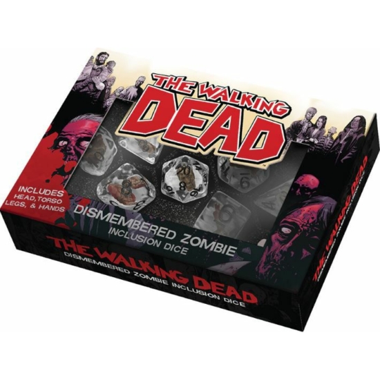 Dobókocka készlet: The Walking Dead - Dismembered Zombie (inclusion)