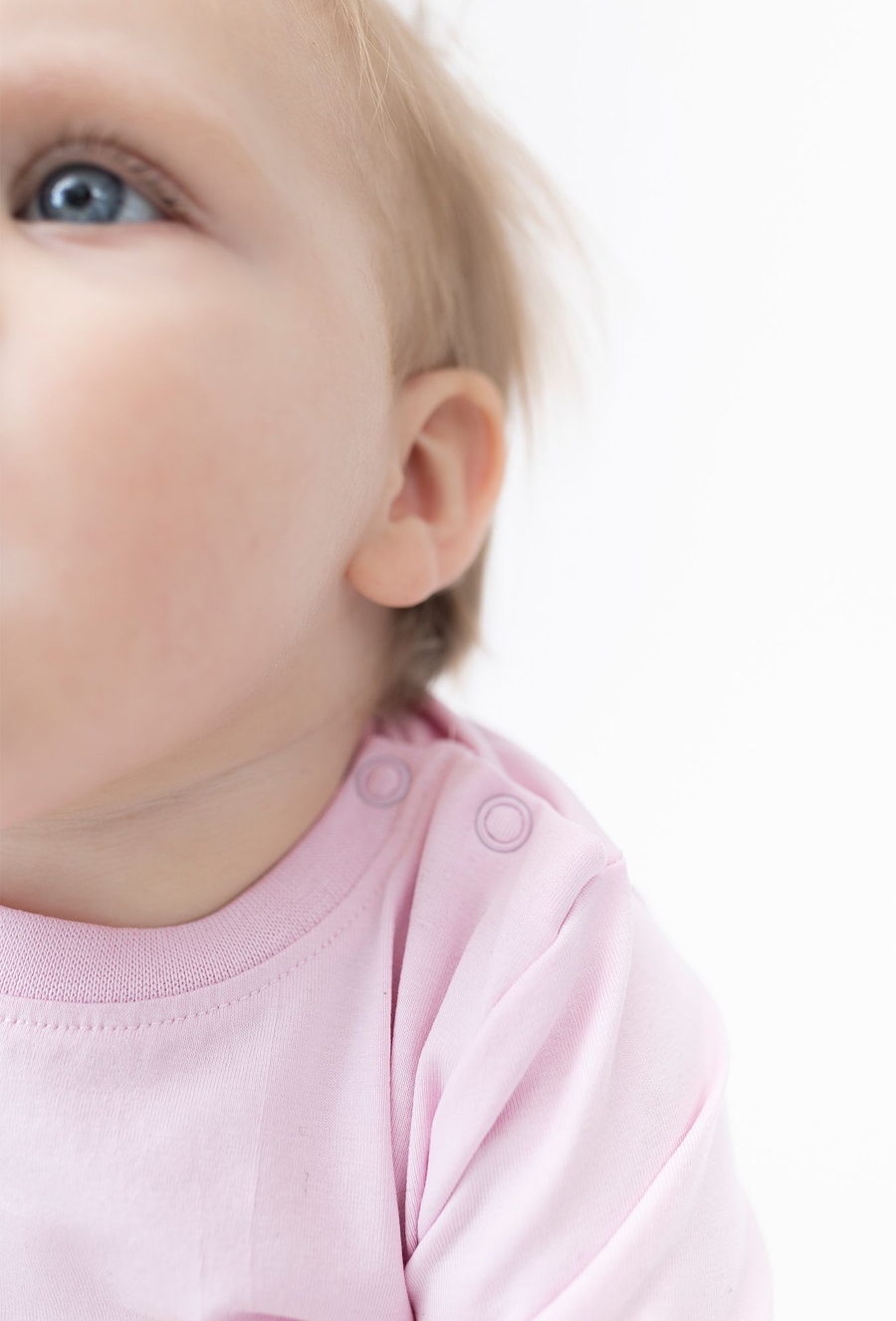 Różowe body niemowlęce z nadrukiem