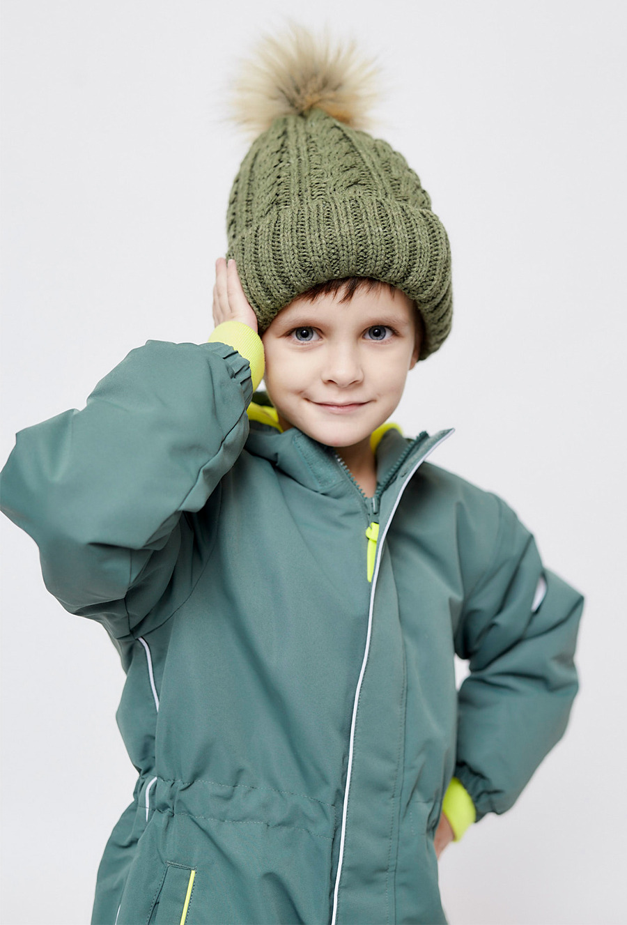 Kombinezon zimowy z odblaskami - Dinozaur - 510.15.