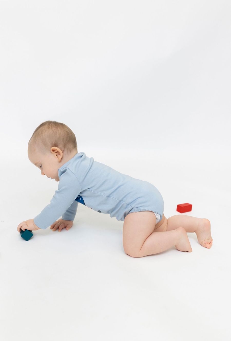 Body niemowlęce z długim rękawem