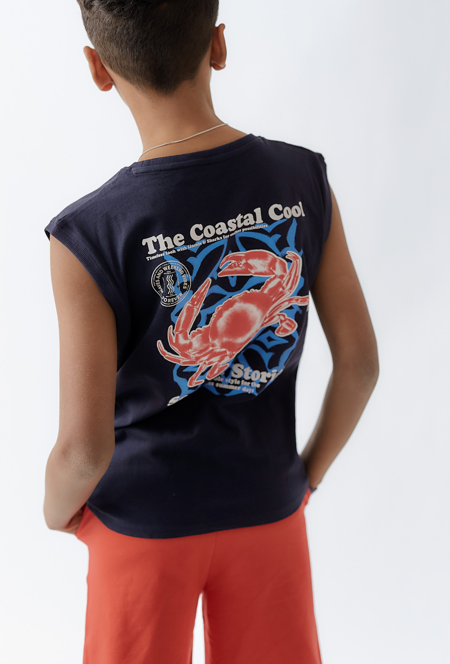 Letnia koszulka bez rękawów