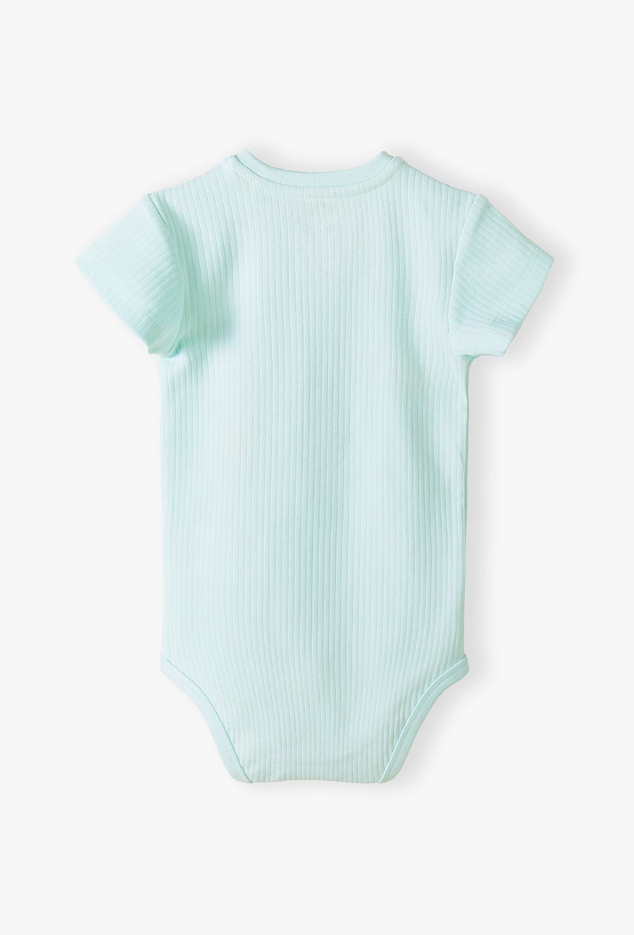 Niebieskie body w prążki - ótki rękaw - 510.15.