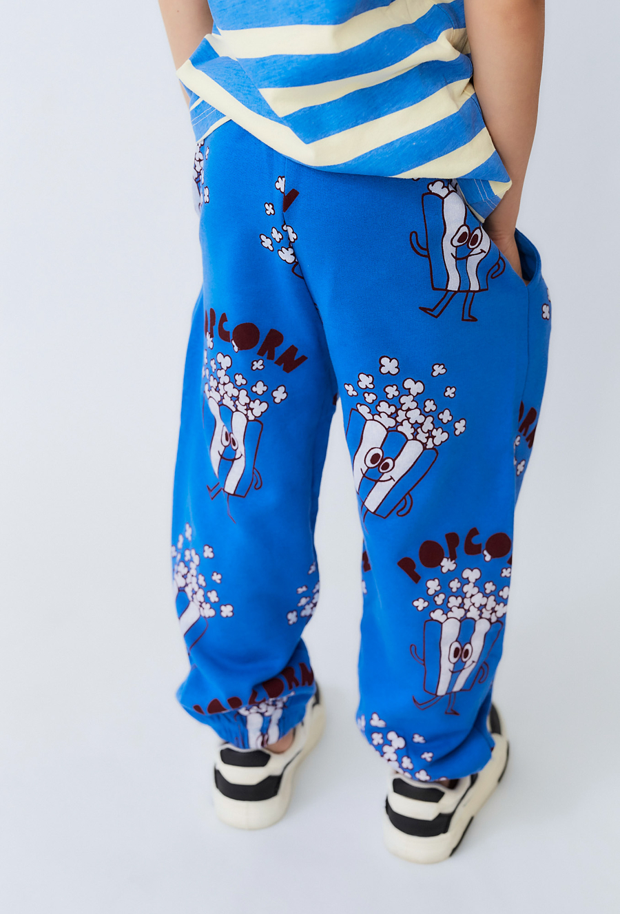 Spodnie dresowe z nadrukiem popcornu - Limited Edition