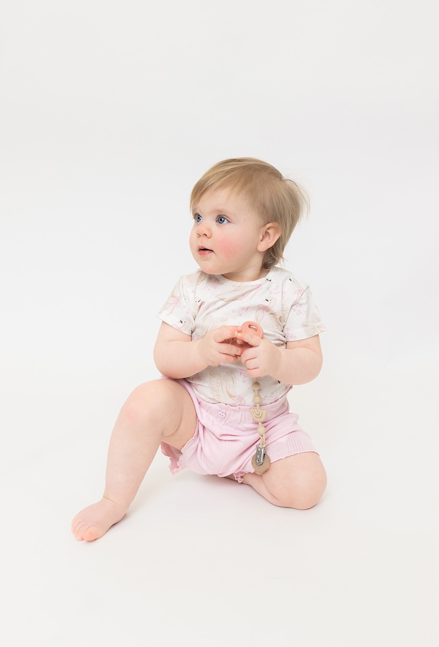 Szorty niemowlęce dziewczęce