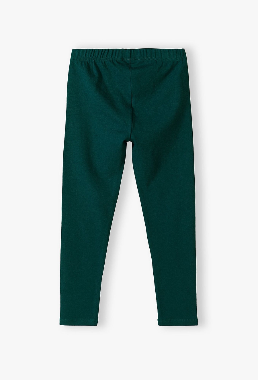 Leginsy dla dziewczynki - zielone z łapkami kotka - 510.15.