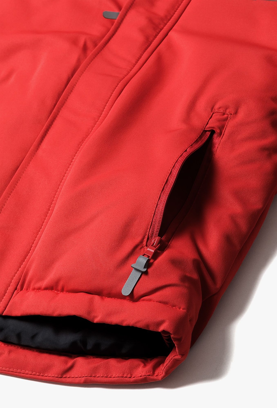 Kurtka narciarska dla dziecka - czerwono-czarna